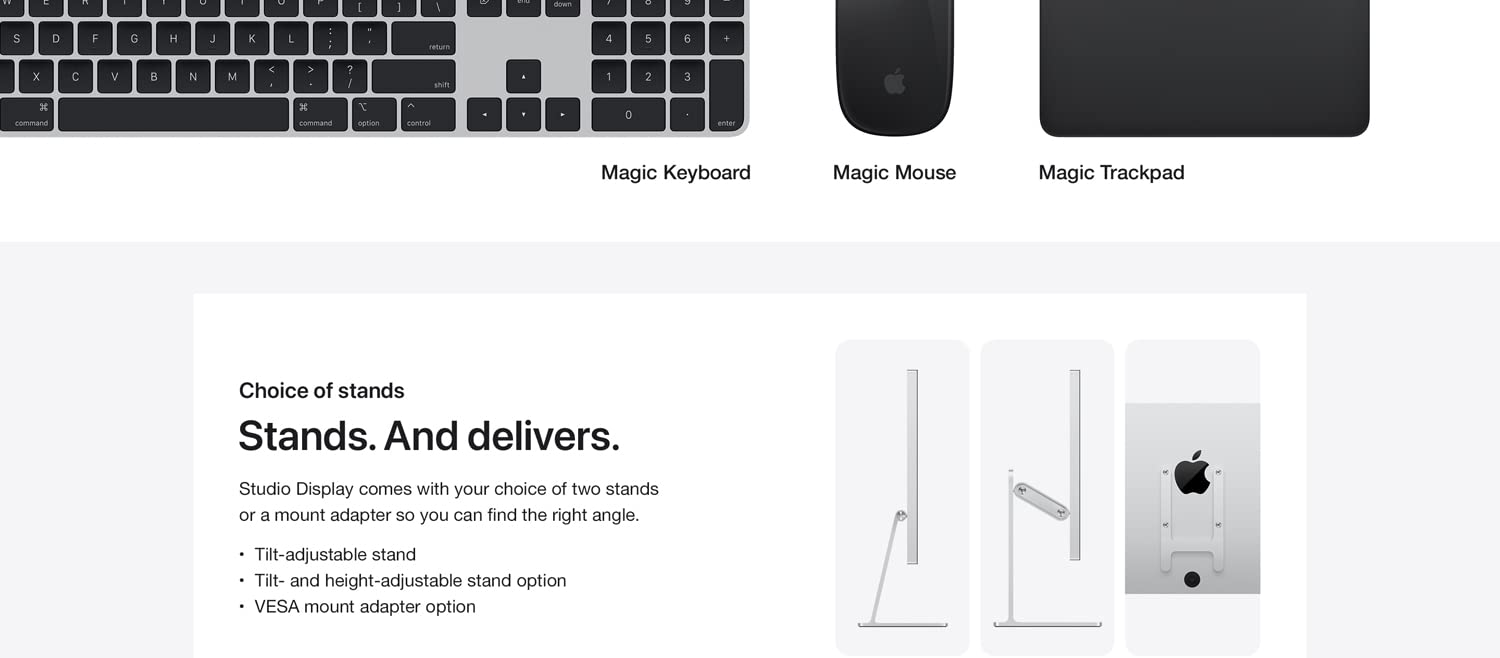Apple Studio Display 27" 5K Retina Monitor