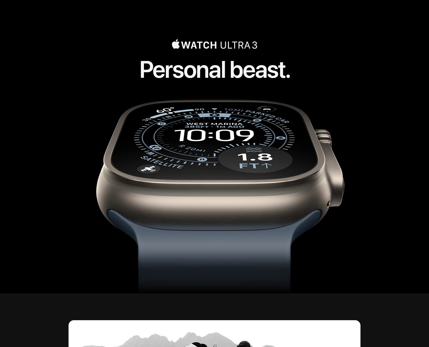 Apple Watch Ultra 3 [GPS + Cellular ]