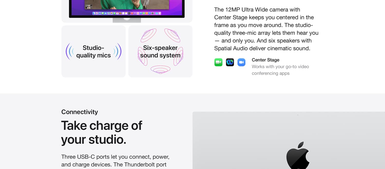 Apple Studio Display 27" 5K Retina Monitor