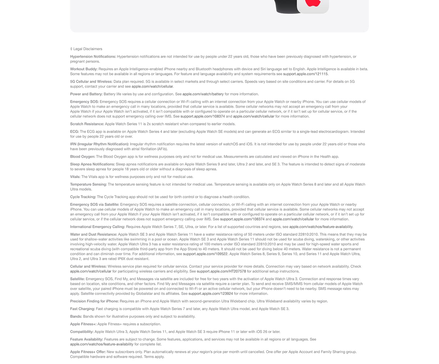 Apple Watch Series 11 — detail 9