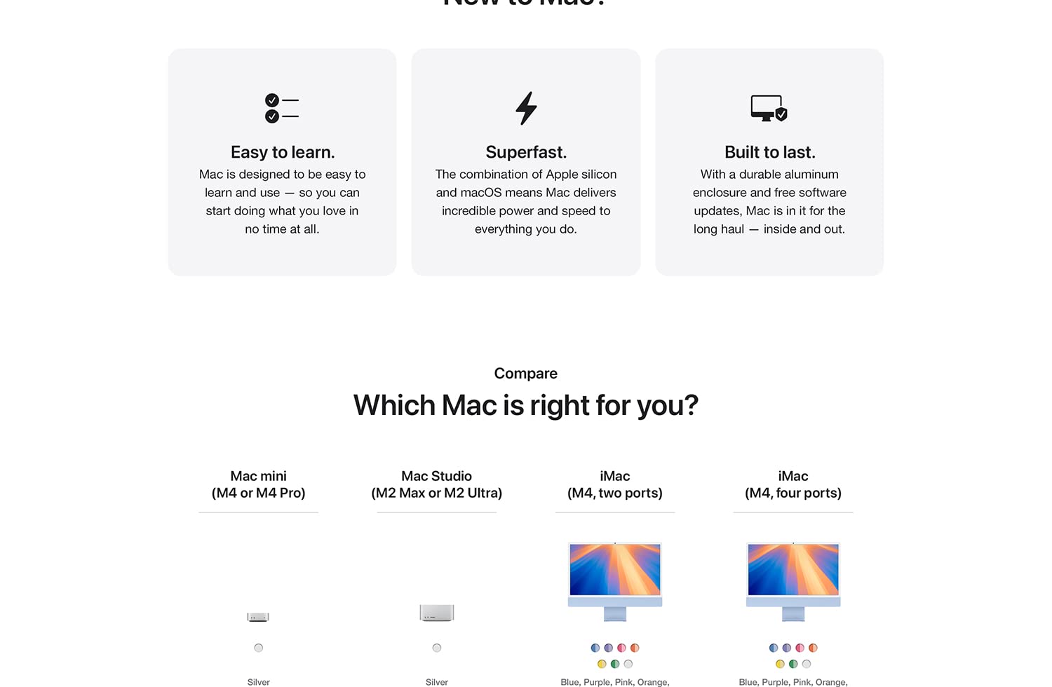 Apple iMac M4 2024