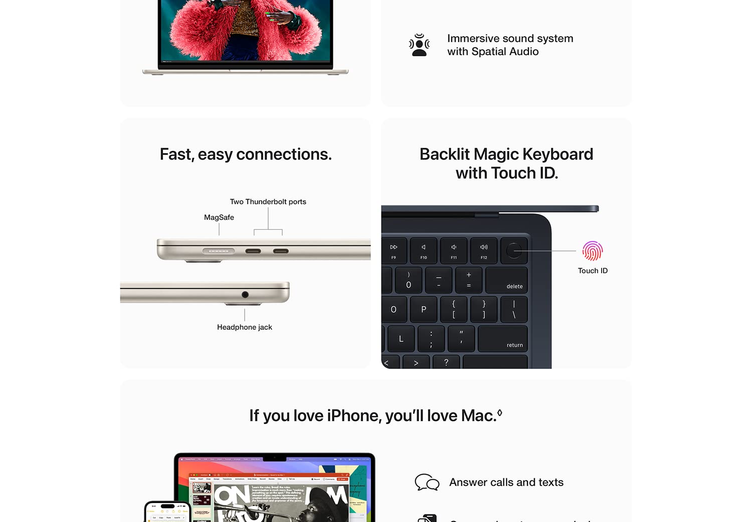MacBook Air M3 2024 13.6-inch Laptop
