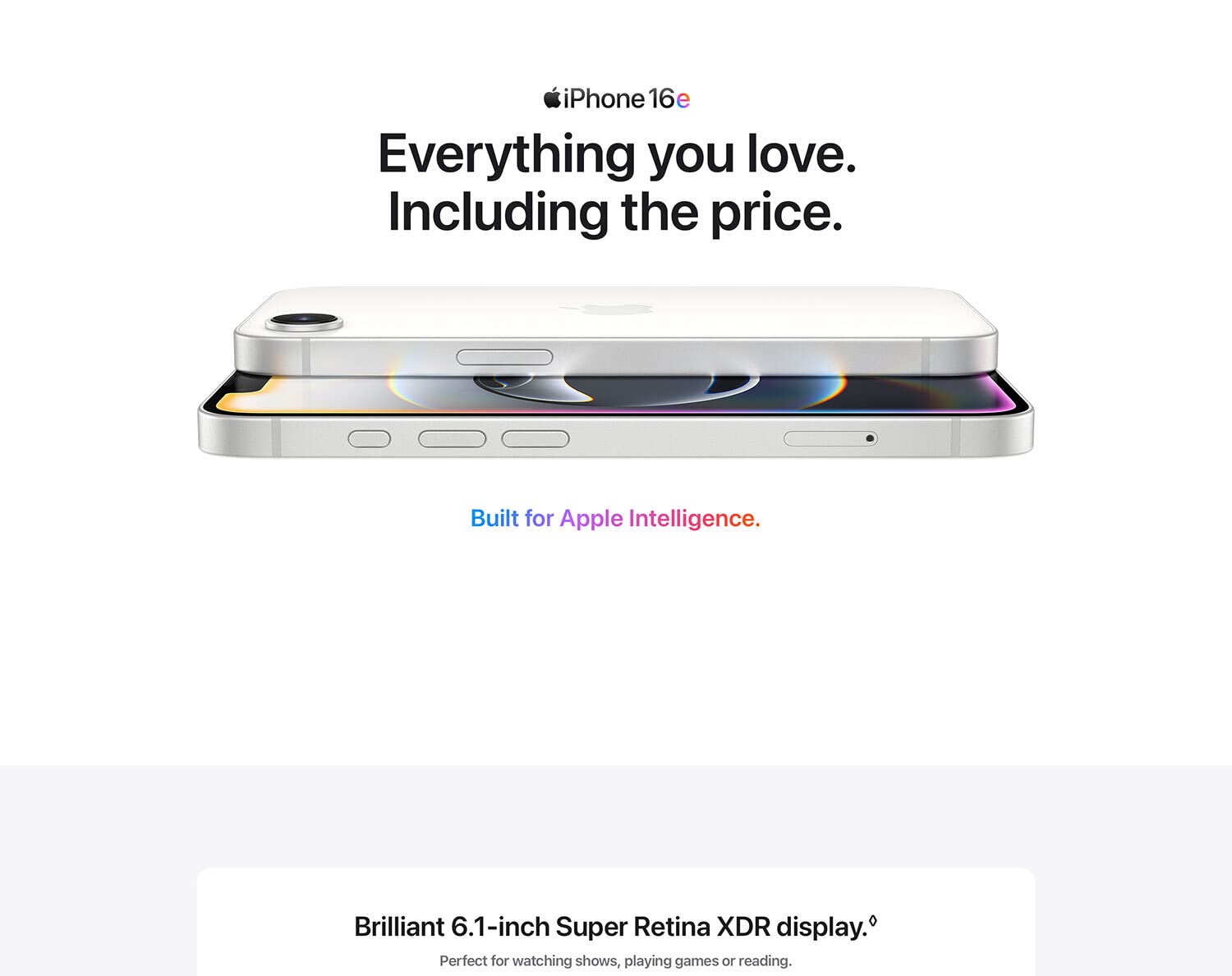 Apple iPhone 16e