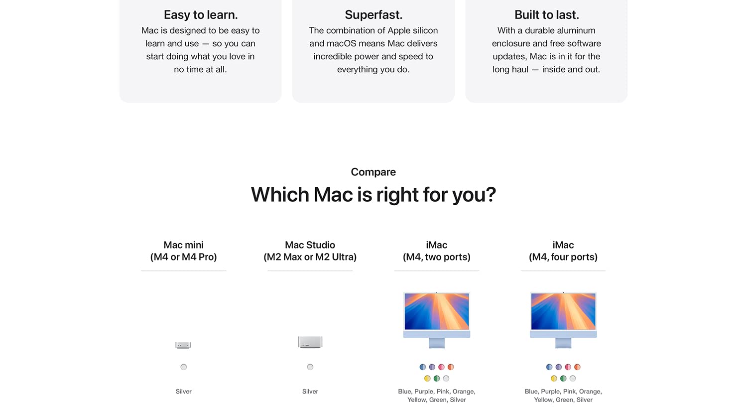 Apple Mac Mini Desktop M4