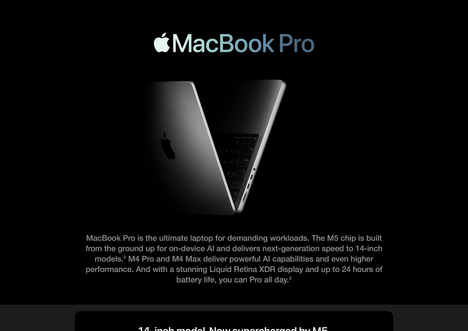 Apple MacBook Pro M5 Pro 14.2-inch 2026