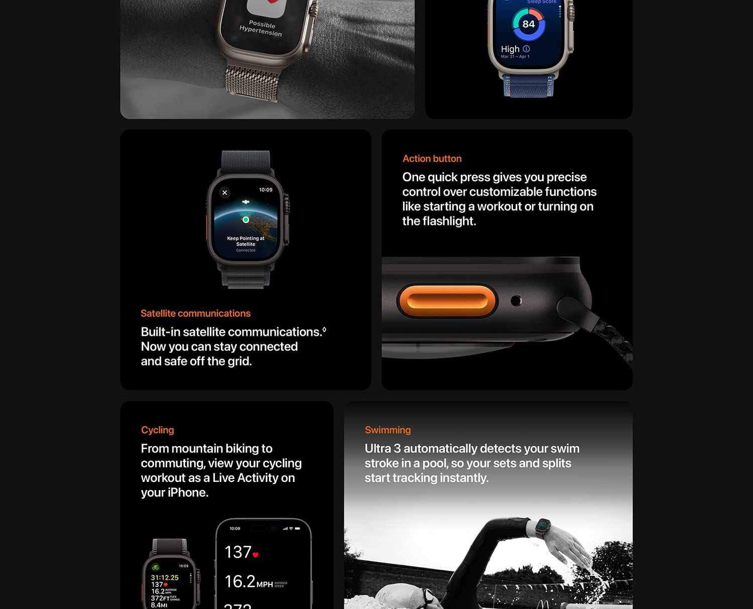 Apple Watch Ultra 3 [GPS + Cellular ]