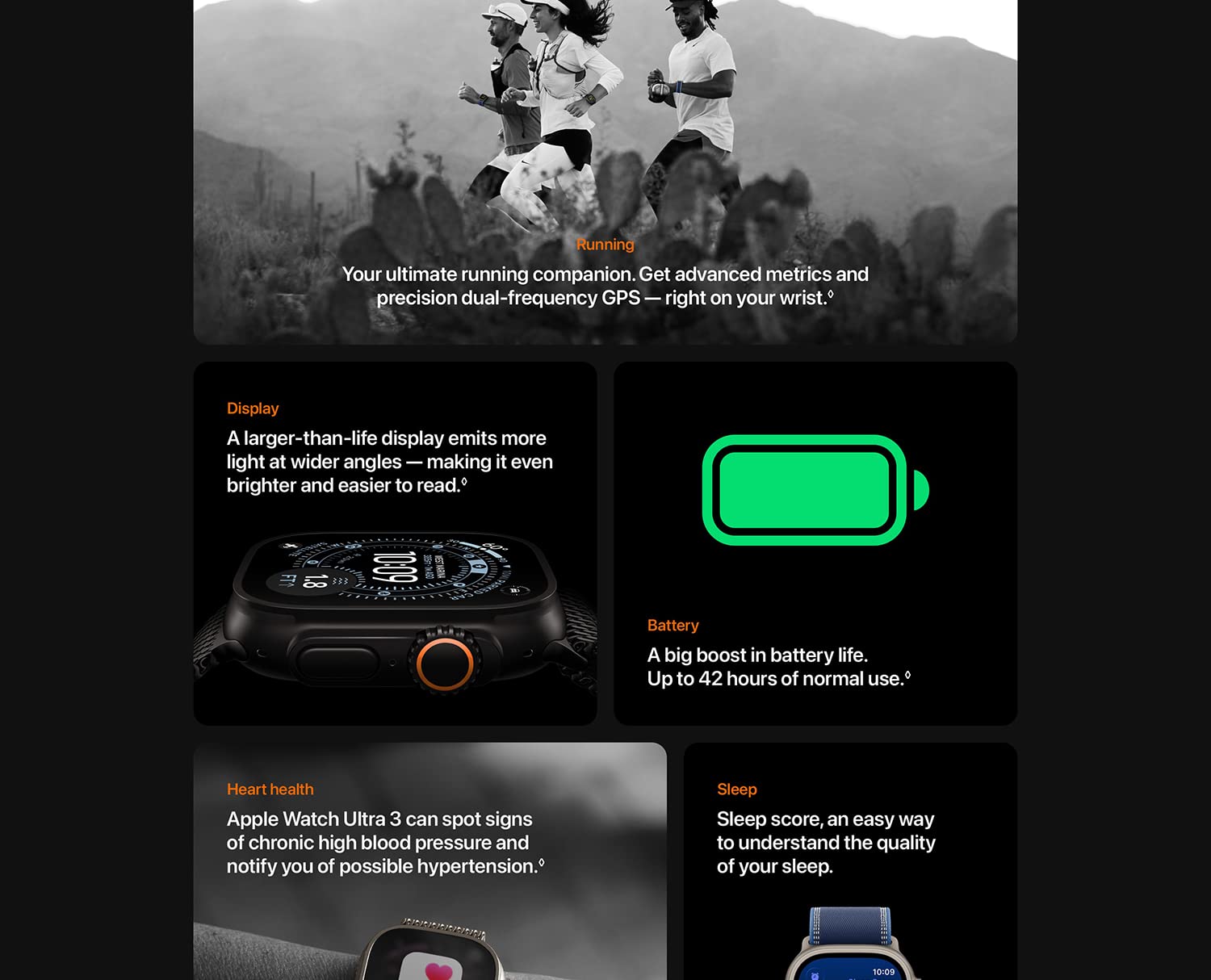Apple Watch Ultra 3 [GPS + Cellular ]