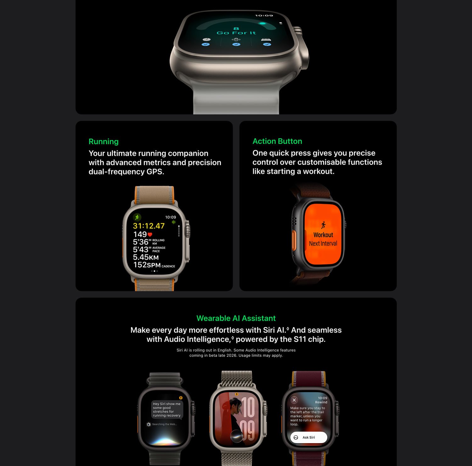 Apple Watch Ultra 4 [GPS + Cellular] 49mm — detail 3