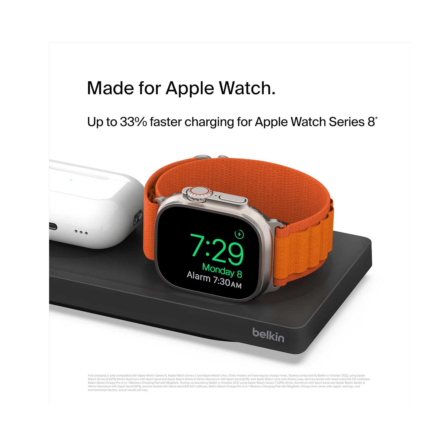 Belkin MagSafe 3-in-1 Fast Wireless Charging Pad
