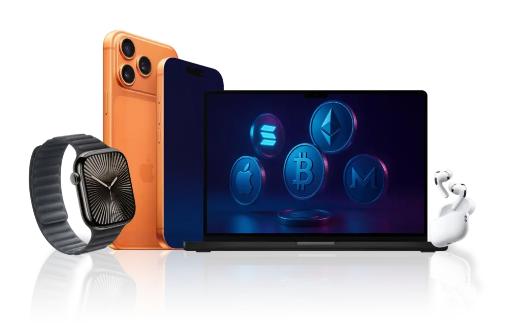 buy apple products with bitcoin